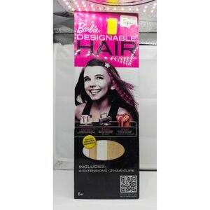 Barbie Designable Hair Extensions Kit Blonde DIY Inkjet Printer Friendly‎ 2011